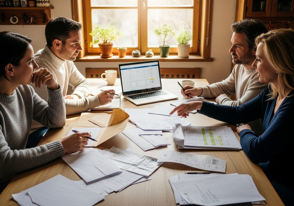 Rechenbeispiel Familie M&uuml;ller: Pr&auml;mienvergleich vorher und nachher